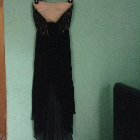 Strapless black dress - Picture 2 of 2